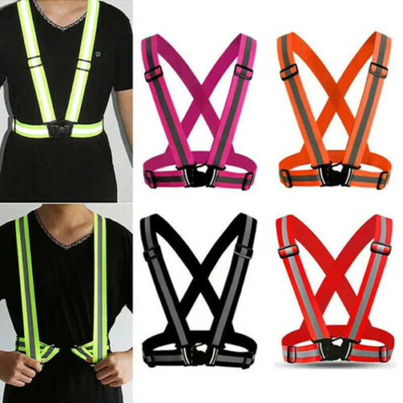 Gilets avec bandes réfléchissantes